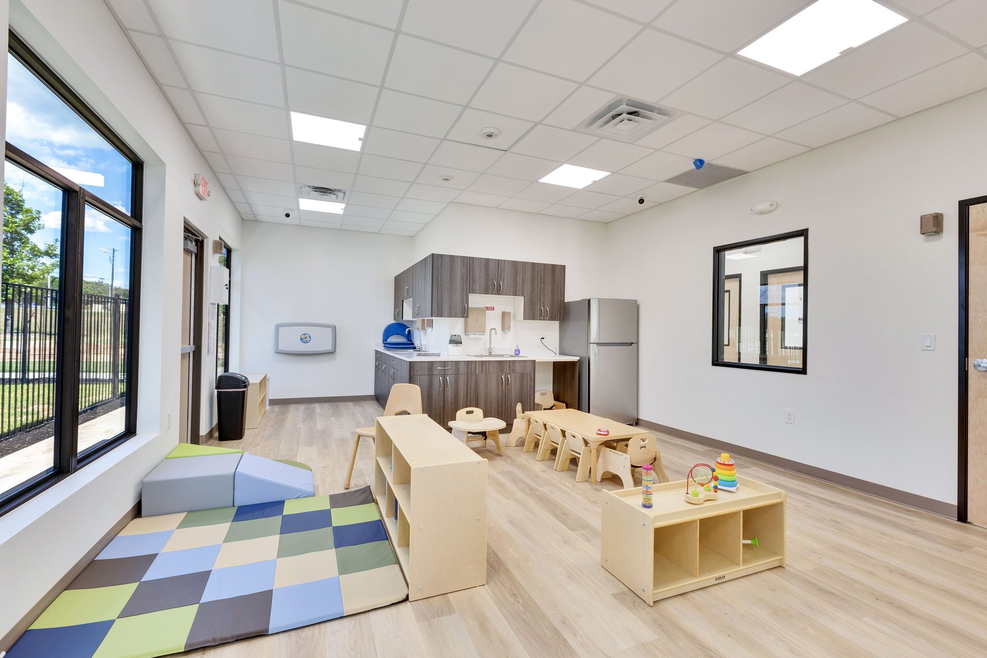 Building Kidz Daycare hallway, Leander, TX