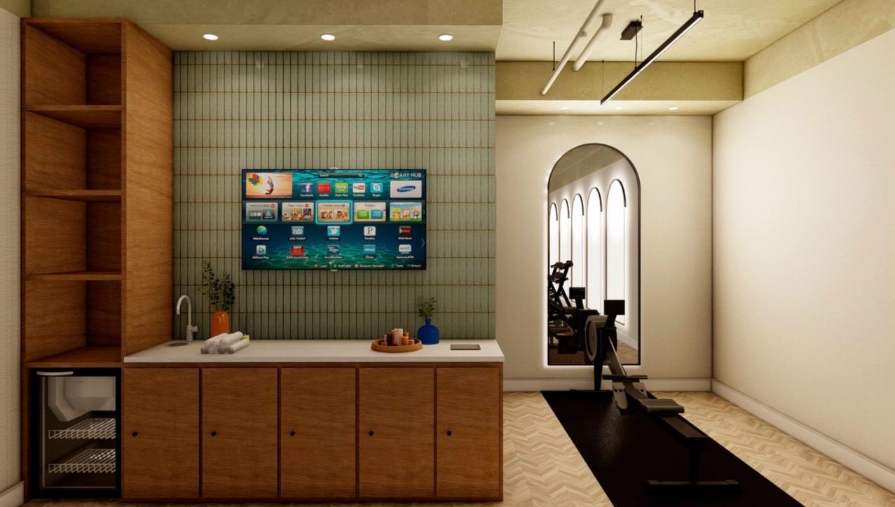 Mueller Gym fitness amenity, Mueller, Austin, TX, photo 3