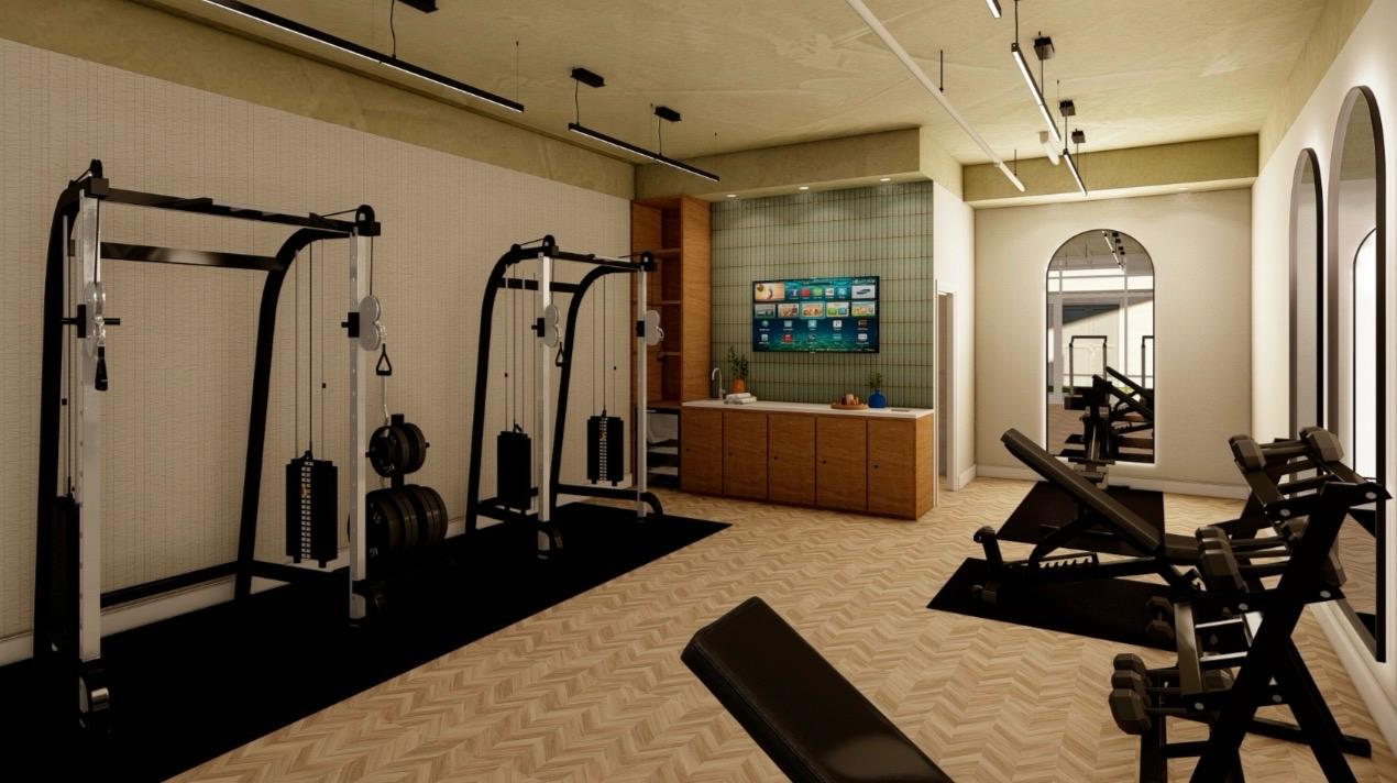 Mueller Gym fitness amenity, Mueller, Austin, TX, photo 5