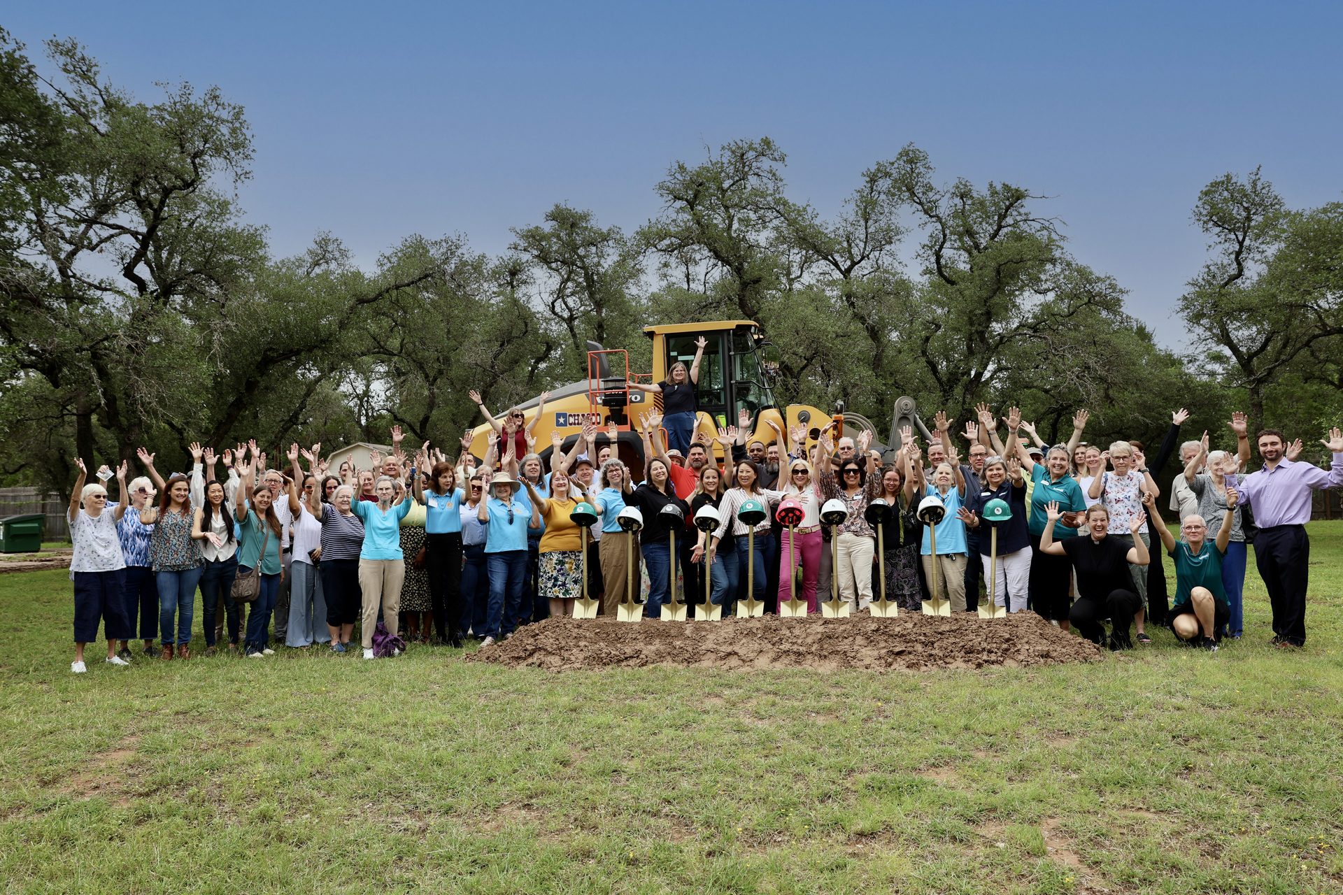 Peace Family Housing Project groundbreaking ceremony, Freccia Construction, Austin Metro, TX, photo 1