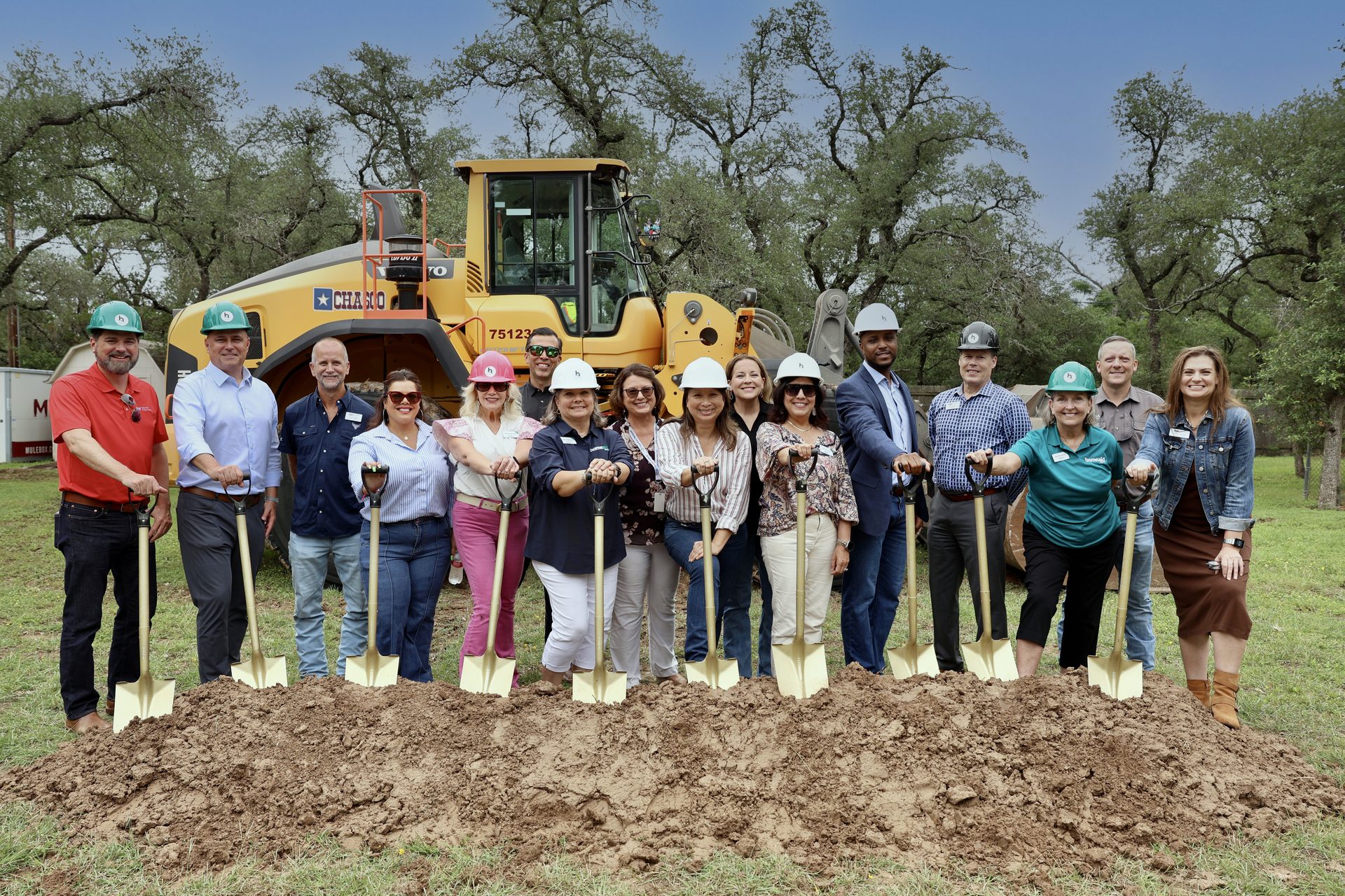 Peace Family Housing Project groundbreaking ceremony, Freccia Construction, Austin Metro, TX, photo 3