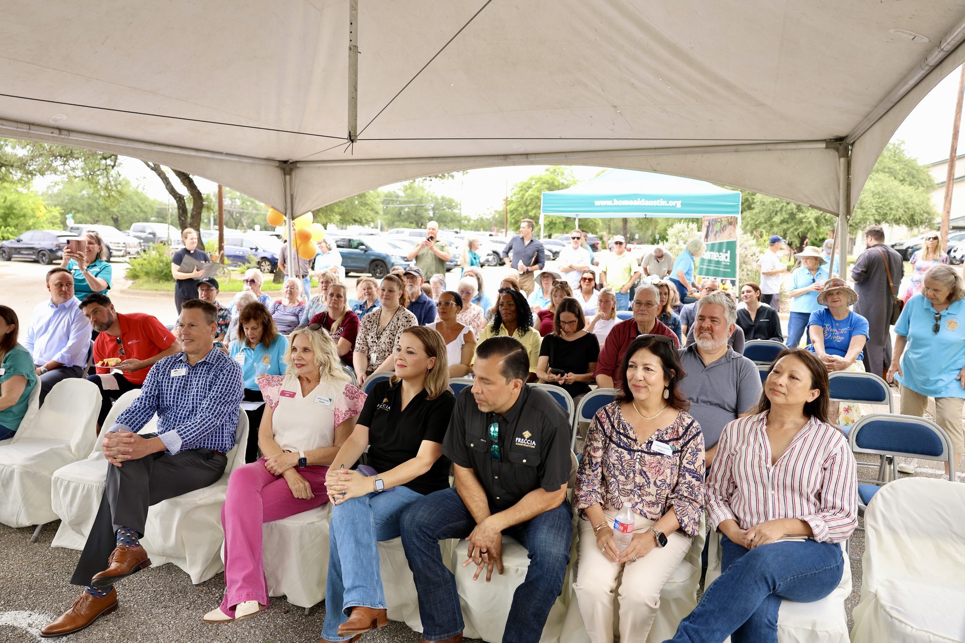 Peace Family Housing Project groundbreaking ceremony, Freccia Construction, Austin Metro, TX, photo 7