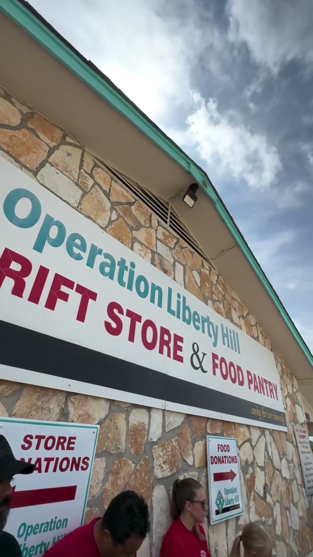 Community donation drive for Operation Liberty Hill
