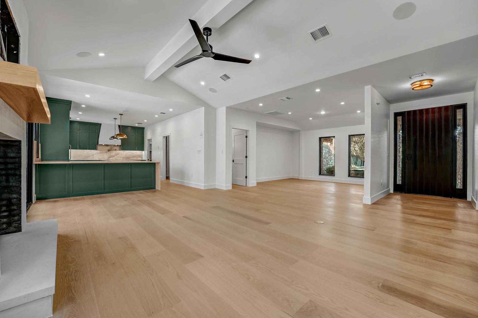 Mandeville finished foyer, Anderson Mill, NW Austin, TX