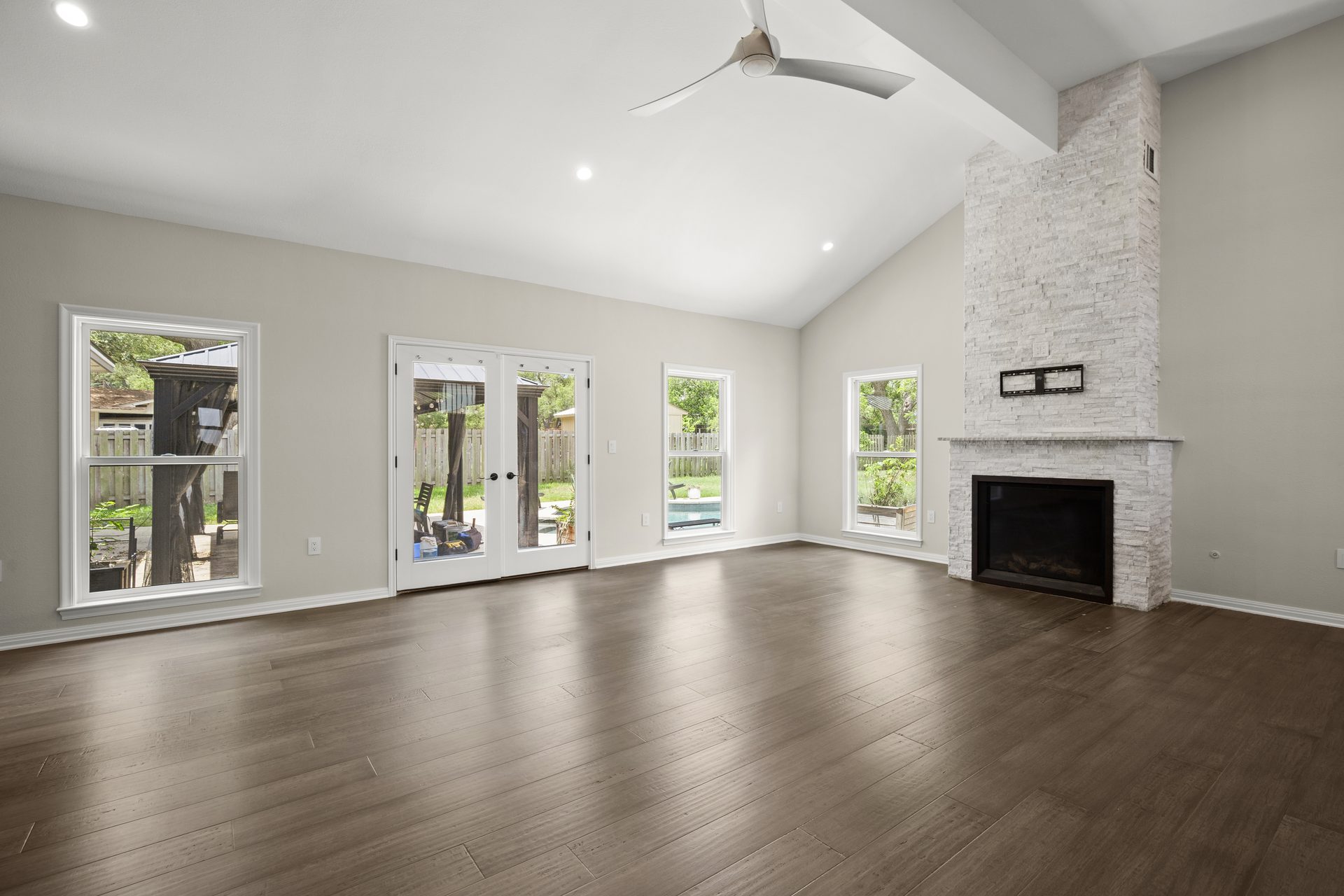 Mustang Chase finished Home Addition, Balcones Woods, Austin, TX, photo 2