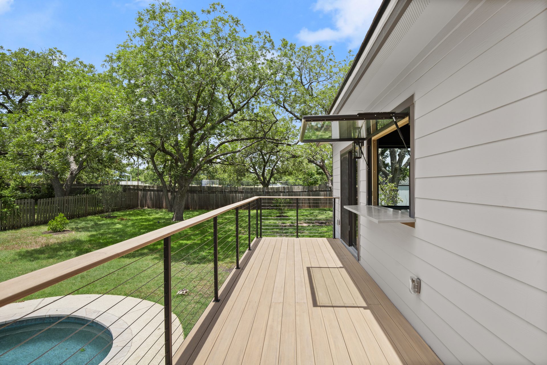 Mustang Chase finished Home Addition, Balcones Woods, Austin, TX, photo 3