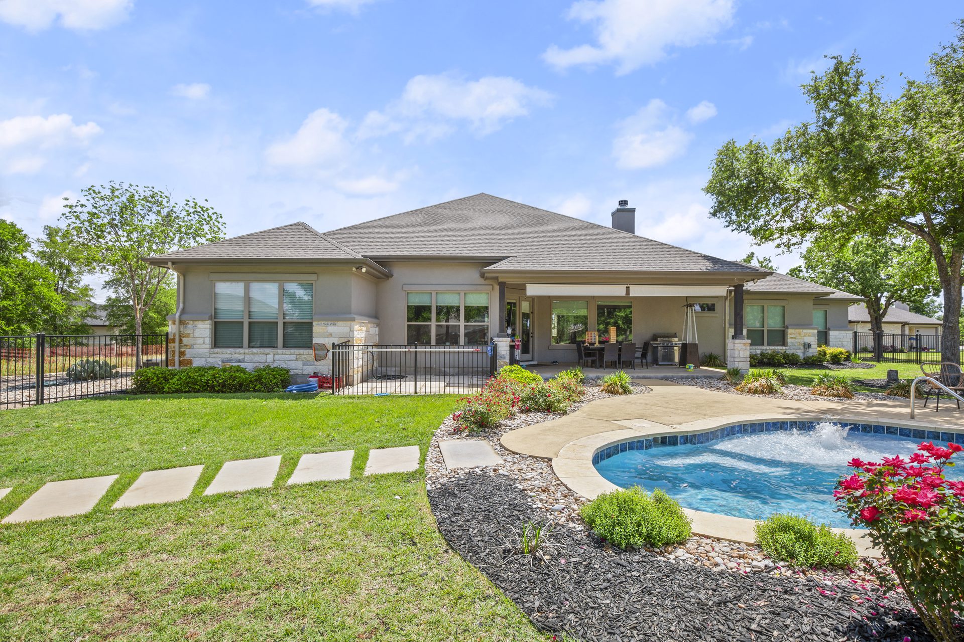 Rambling Brook Ct home addition and casita, West Georgetown, TX, photo 1