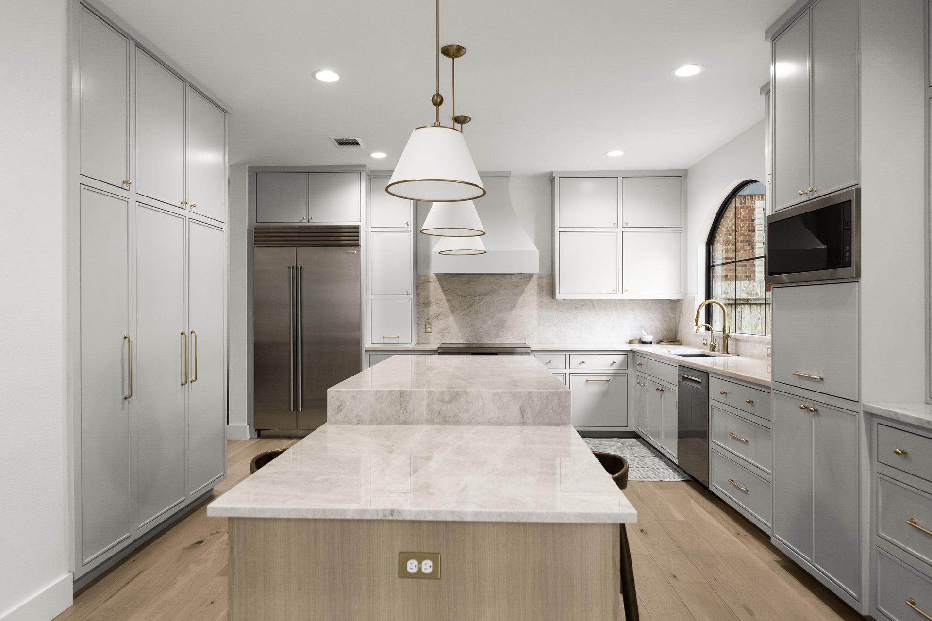 Spicewood Springs full home renovation, finished kitchen by Freccia Construction, Spicewood Springs, Austin, TX
