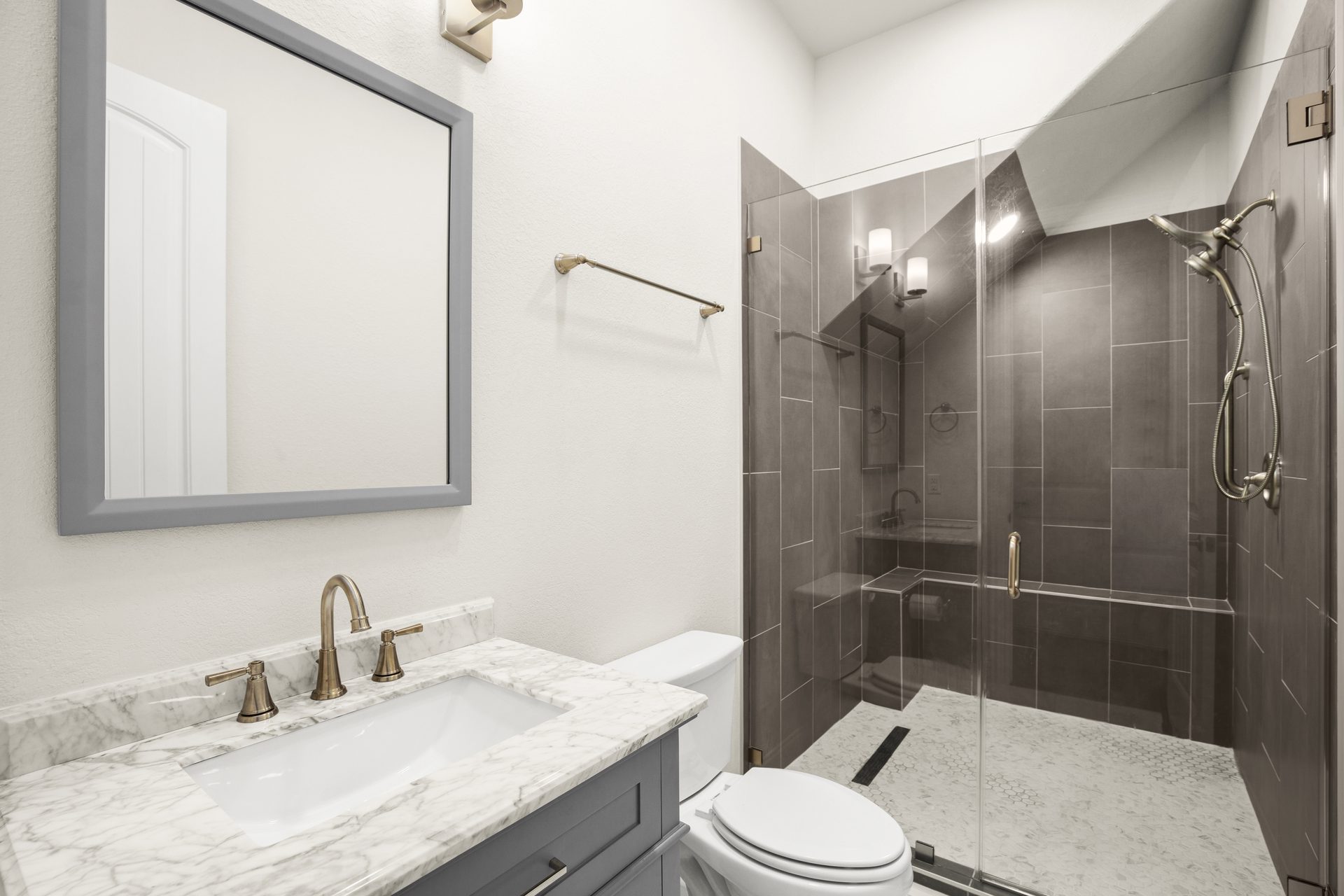 Tristan Stone Dr finished Bathroom Renovation, Avalon, Pflugerville, TX, photo 1
