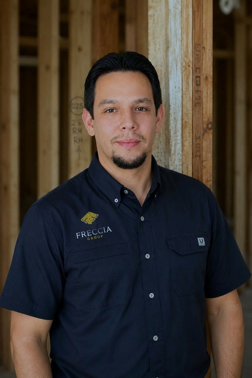 Victor Ramirez, Project Manager at Freccia Construction, custom home and commercial builder in Round Rock and Austin Metro TX